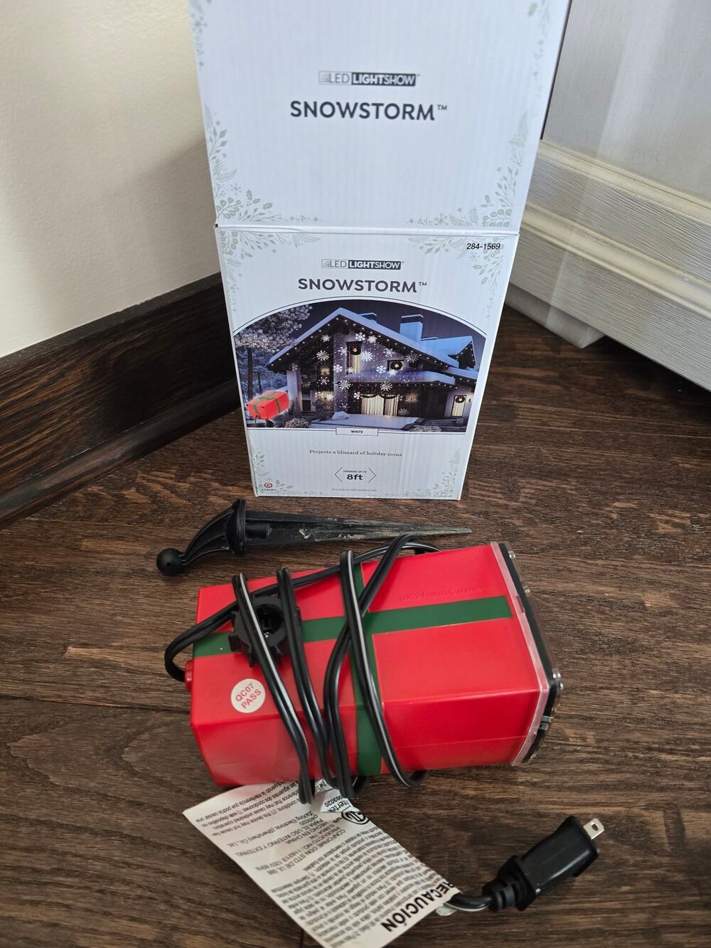 LED Lightshow Snowstorm Christmas Light Projector
